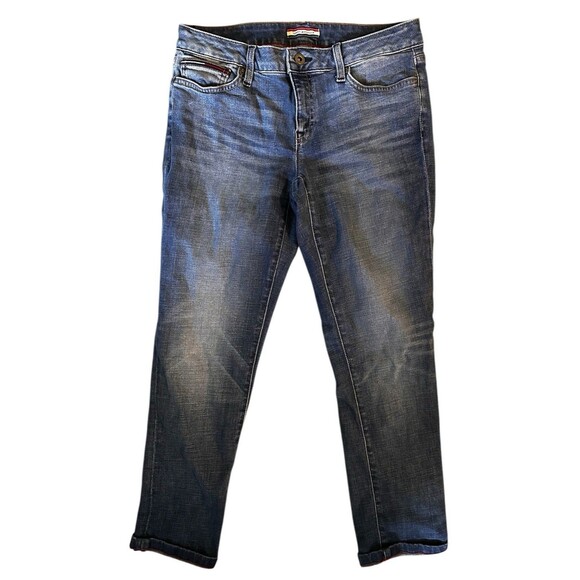 Tommy Hilfiger Women’s Size 4 Blue Jeans Slim Fit 26" Inseam Classic Casualwear - Picture 2 of 9
